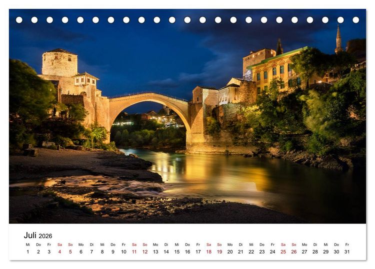 Produktbild: L&auml;nder der Adria (Tischkalender 2026 DIN A5 quer), CALVENDO Monatskalender