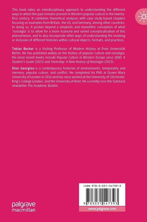 Produktbild: The Uses of the Past in Contemporary Western Popular Culture