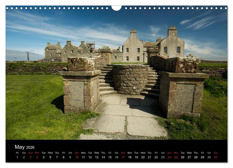 Produktbild: Historic Scotland (Wall Calendar 2026 DIN A3 landscape), CALVENDO 12 Month Wall Calendar