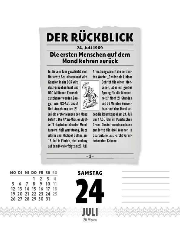 Produktbild: Rentner Abrei&szlig;kalender 2027