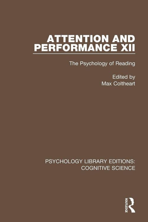 Produktbild: Attention and Performance XII