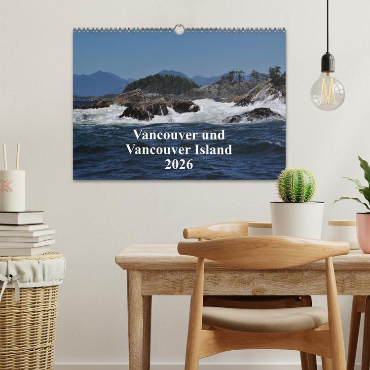 Produktbild: Vancouver und Vancouver Island 2026 (Wandkalender 2026 DIN A3 quer), CALVENDO Monatskalender