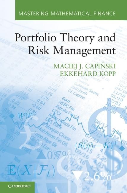 Produktbild: Portfolio Theory and Risk Management