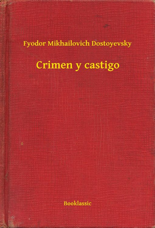 Produktbild: Crimen y castigo