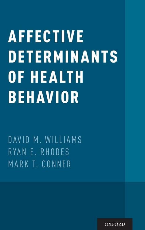 Produktbild: Affective Determinants of Health Behavior