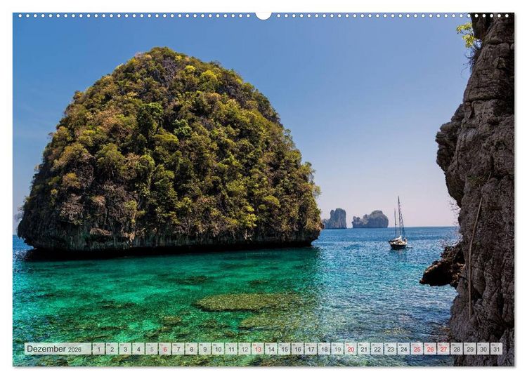 Produktbild: Thailand Impressionen (hochwertiger Premium Wandkalender 2026 DIN A2 quer), Kunstdruck in Hochglanz