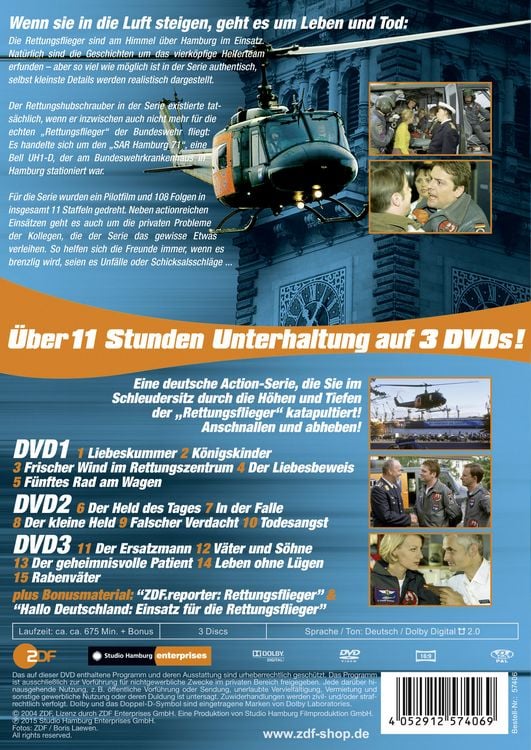 Produktbild: Die Rettungsflieger - Staffel 8 [3 DVDs]