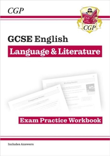 Produktbild: GCSE English Language & Literature Exam Practice Workbook (includes Answers)