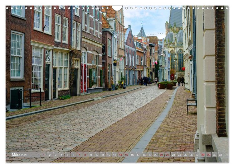 Produktbild: Ein Blick auf Dordrecht (Wandkalender 2026 DIN A3 quer), CALVENDO Monatskalender