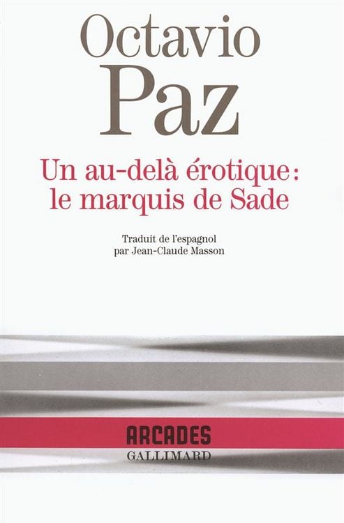 Produktbild: Un au-del&agrave; &eacute;rotique: le marquis de Sade
