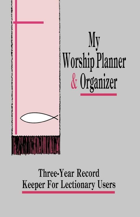 Produktbild: My Worship Planner and Organizer