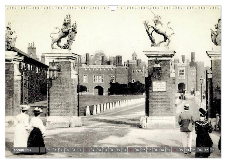 Produktbild: Sch&ouml;nes altes London in historischen Bildern (Wandkalender 2026 DIN A3 quer), CALVENDO Monatskalender