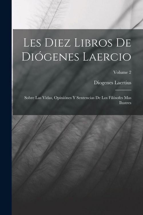 Produktbild: Les Diez Libros De Di&oacute;genes Laercio