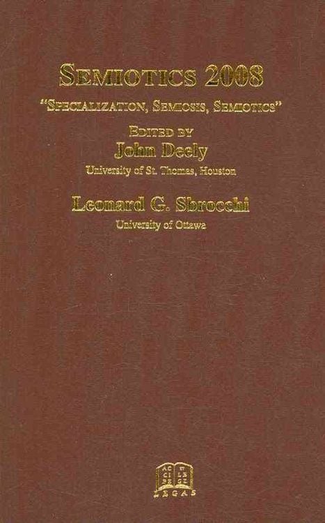 Produktbild: Semiotics 2008 Specialization Semiosis