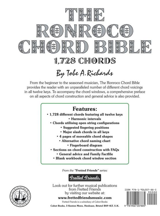 Produktbild: The Ronroco Chord Bible
