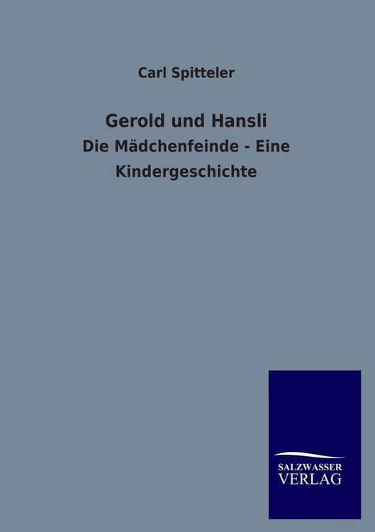 Produktbild: Gerold und Hansli