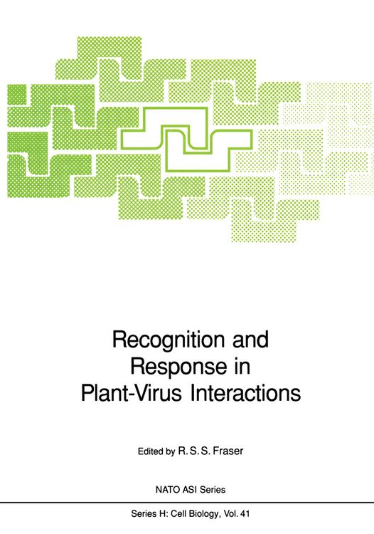 Produktbild: Recognition and Response in Plant-Virus Interactions