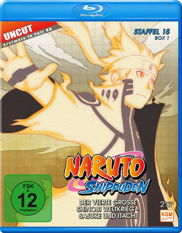Produktbild: Naruto Shippuden - Staffel 15 - Box 1 - Uncut [2 BRs]