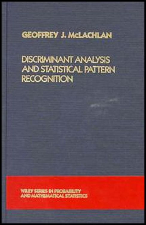 Produktbild: Discriminant Analysis and Statistical Pattern Recognition