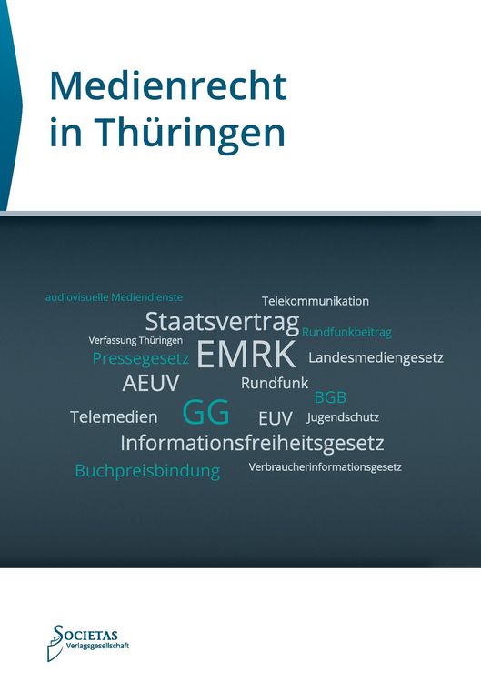 Produktbild: Medienrecht in Th&uuml;ringen