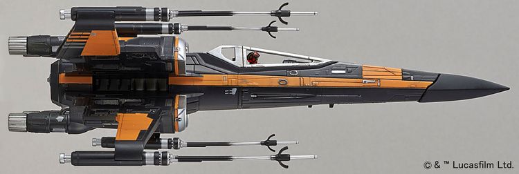 Produktbild: Modellbau BANDAI Poe's X-Wing Fighter