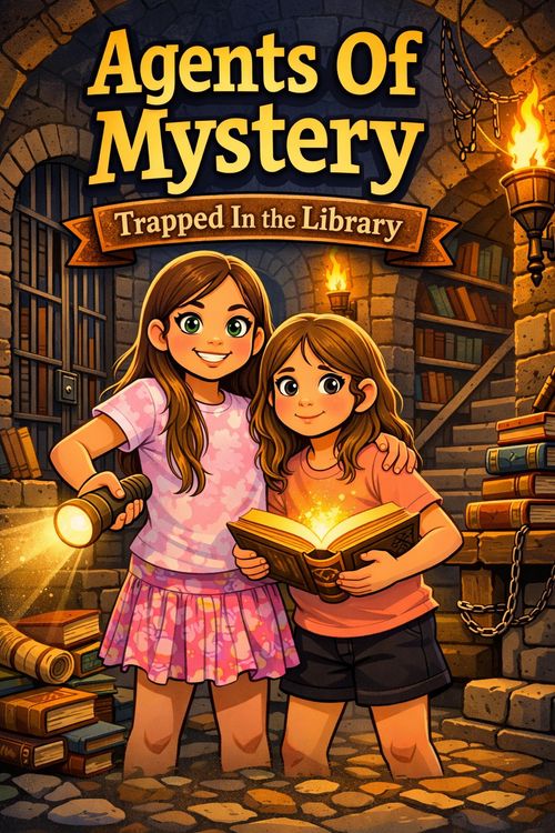 Produktbild: Trapped In The Library (Agents Of Mystery)