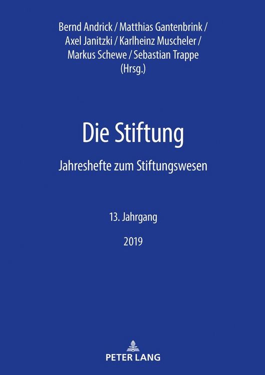 Produktbild: Die Stiftung