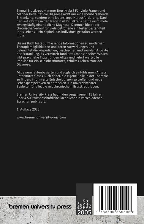 Produktbild: Leben mit chronischem Brustkrebs