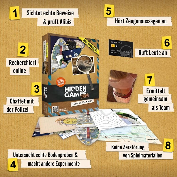 Produktbild: Hidden Games Tatort: T&ouml;dliche &Uuml;berfahrt