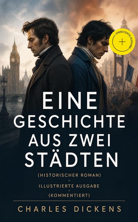 Produktbild: Eine Geschichte aus zwei St&auml;dten (Historischer Roman) - Illustrierte Ausgabe (Kommentiert)
