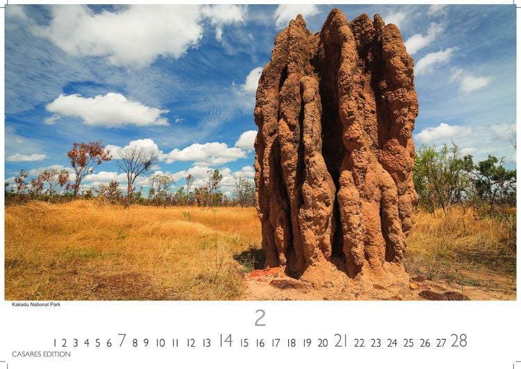 Produktbild: Australien Kalender 2027 &ndash; Wandkalender | Fotokalender Ozeanien 35x50cm &ndash; 12 atemberaubende Landschaften aus Down Under, perfekt als Geschenk & Wanddeko