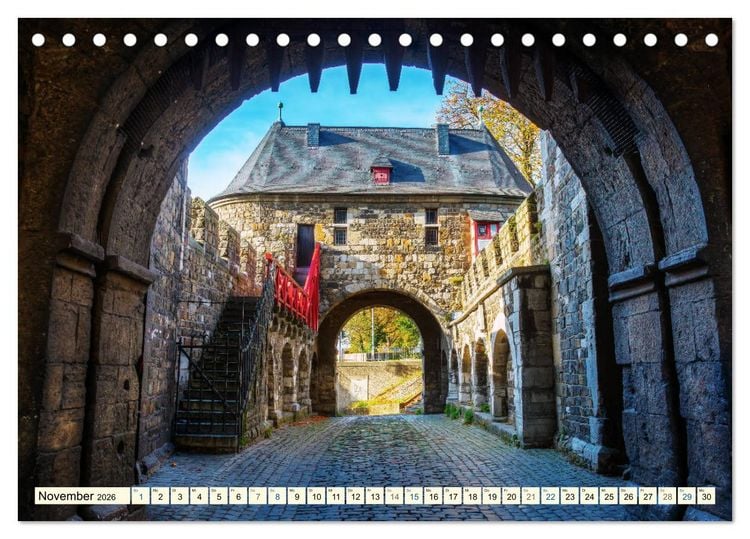Produktbild: Aachen - die Kaiserstadt am Dreil&auml;ndereck (Tischkalender 2026 DIN A5 quer), CALVENDO Monatskalender
