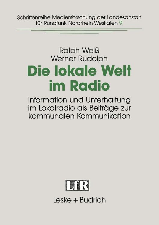 Produktbild: Die lokale Welt im Radio