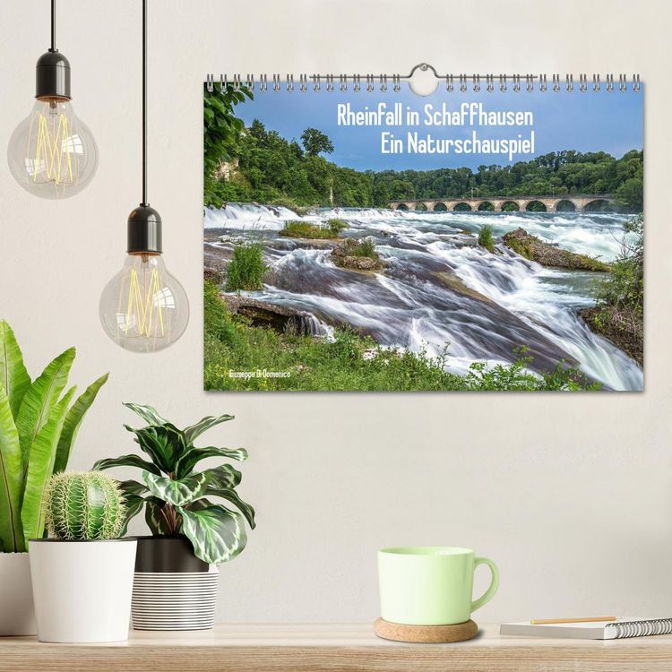 Produktbild: Rheinfall in Schaffhausen - Ein Naturschauspiel (Wandkalender 2026 DIN A4 quer), CALVENDO Monatskalender