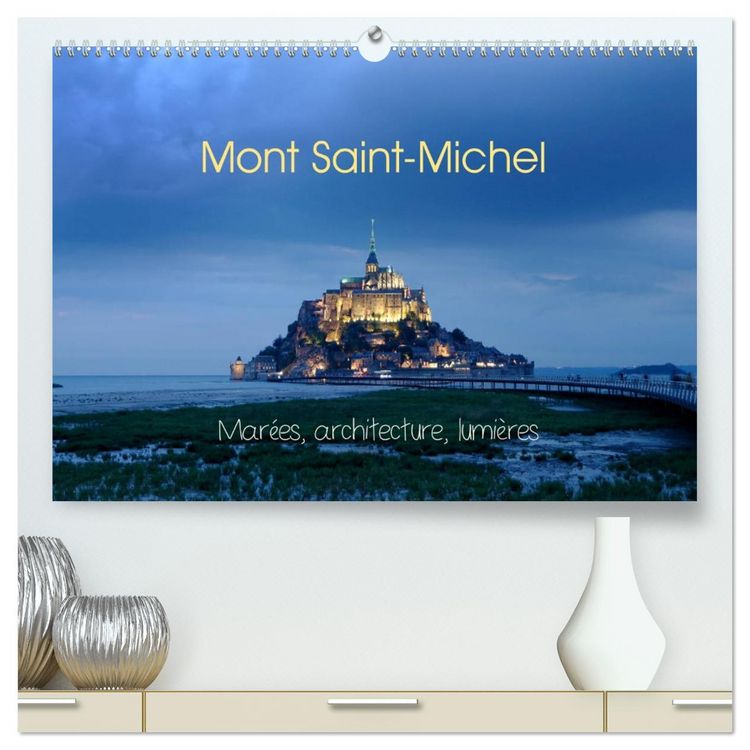 Produktbild: Mont Saint-Michel (Calendrier mural 2026 DIN A2 vertical) calendrier de bureau
