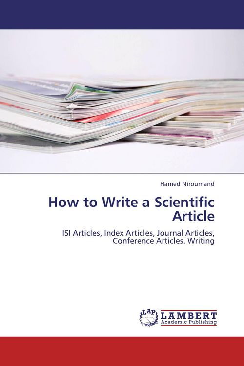 Produktbild: How to Write a Scientific Article