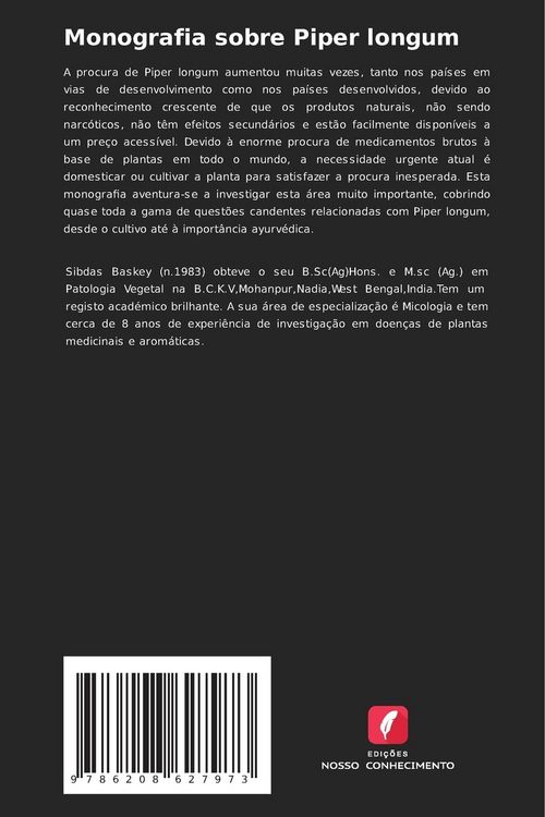 Produktbild: Monografia sobre Piper longum