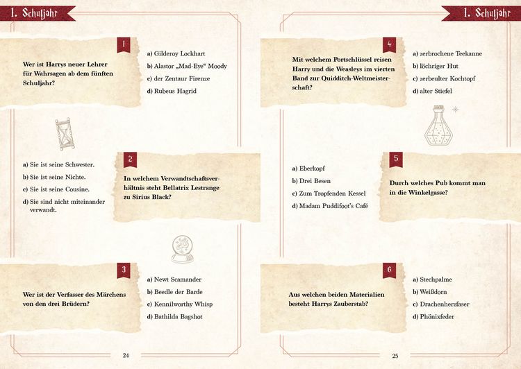 Produktbild: Das inoffizielle Quiz f&uuml;r Potterheads