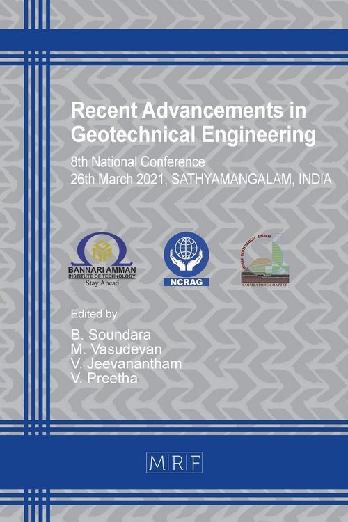 Produktbild: Recent Advancements in Geotechnical Engineering