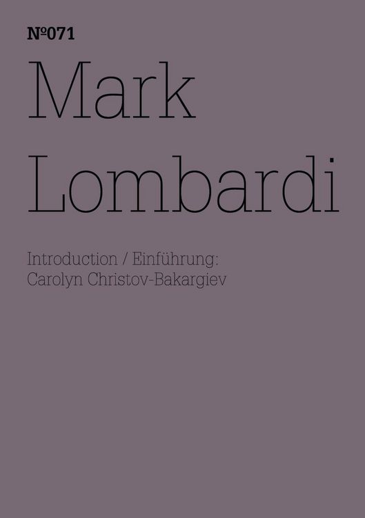 Produktbild: Mark Lombardi