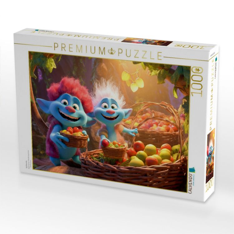Produktbild: CALVENDO Puzzle Apfelernte | 1000 Teile Lege-Gr&ouml;&szlig;e 64x48cm Foto-Puzzle f&uuml;r gl&uuml;ckliche Stunden