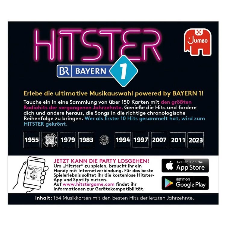 Produktbild: Hitster - Bayern 1 (Erweiterung)