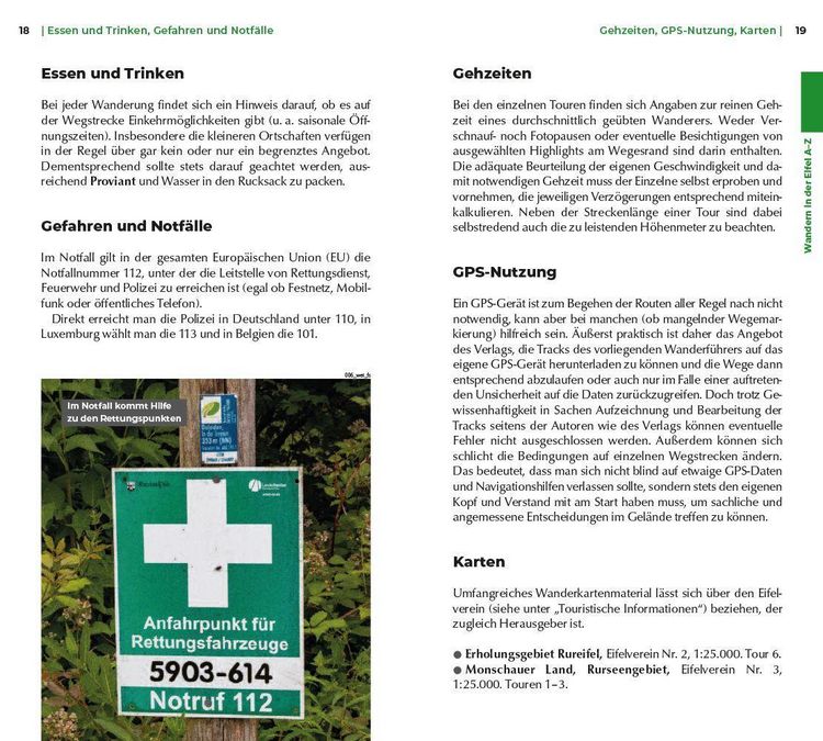 Produktbild: Reise Know-How Wanderf&uuml;hrer Eifel : 40 Wanderungen, mit GPS-Tracks