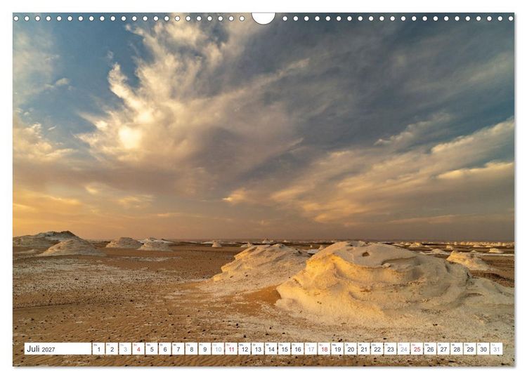 Produktbild: &Auml;gypten - die Weisse W&uuml;ste (Wandkalender 2027 DIN A3 quer), CALVENDO Monatskalender