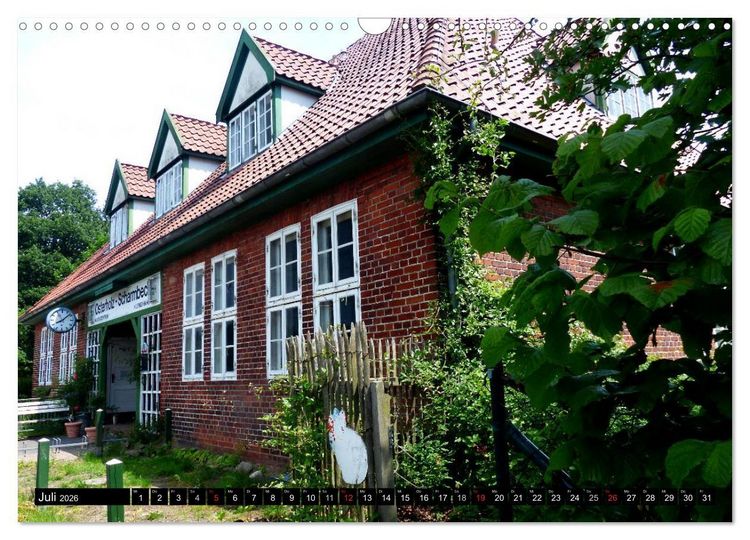 Produktbild: Osterholz-Scharmbeck im Teufelsmoor (Wandkalender 2026 DIN A3 quer), CALVENDO Monatskalender