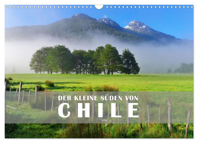 Produktbild: Der Kleine S&uuml;den von Chile (Wandkalender 2026 DIN A3 quer), CALVENDO Monatskalender