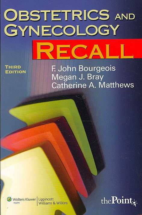 Produktbild: Obstetrics and Gynecology Recall