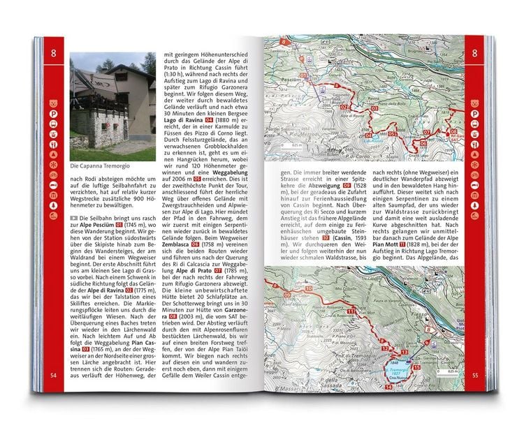 Produktbild: KOMPASS Wanderf&uuml;hrer Tessin, 50 Touren