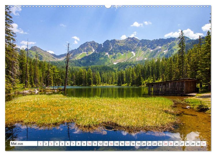 Produktbild: Gr&uuml;&szlig;e aus Untertauern (Wandkalender 2026 DIN A2 quer), CALVENDO Monatskalender