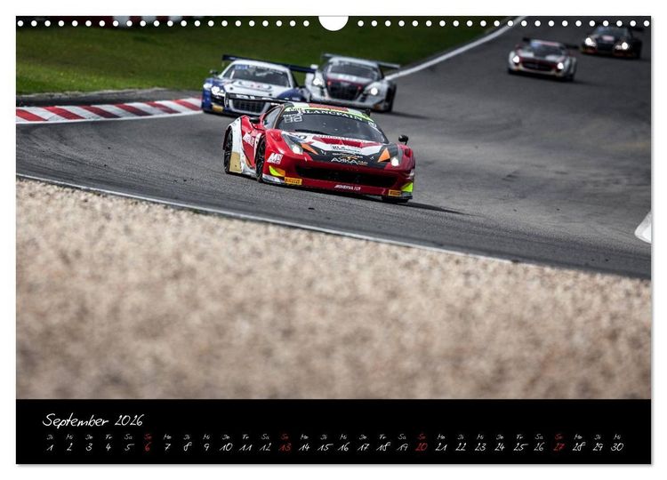 Produktbild: EMOTIONS ON THE GRID - Blancpain Endurance Series N&uuml;rburgring (Wandkalender 2026 DIN A3 quer), CALVENDO Monatskalender